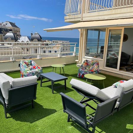 T3 Bis - 4 Etoiles Rooftop Et Vue Mer - Bellevue Biarritz Exterior foto